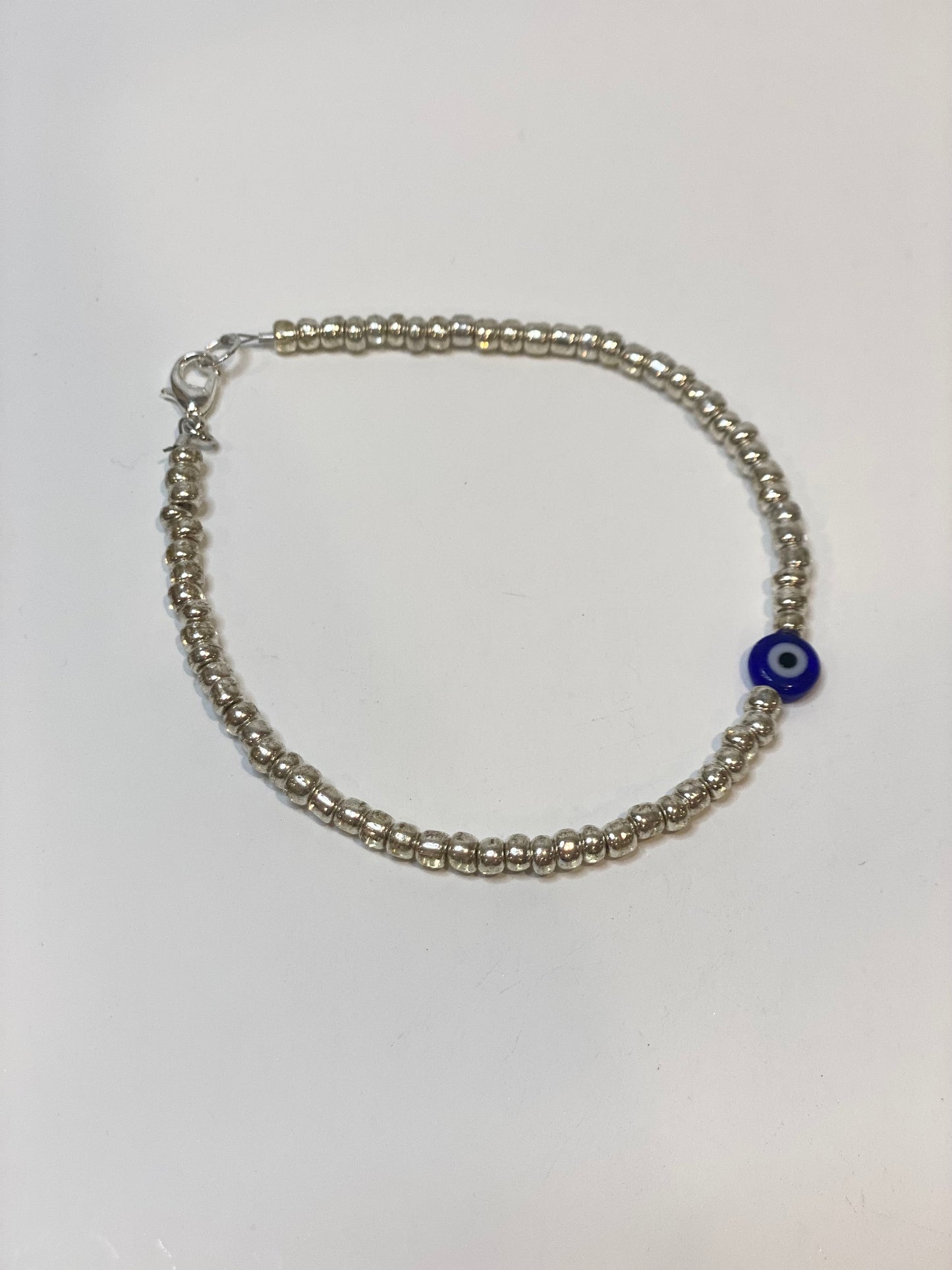 Evil eye bracelet (silver)