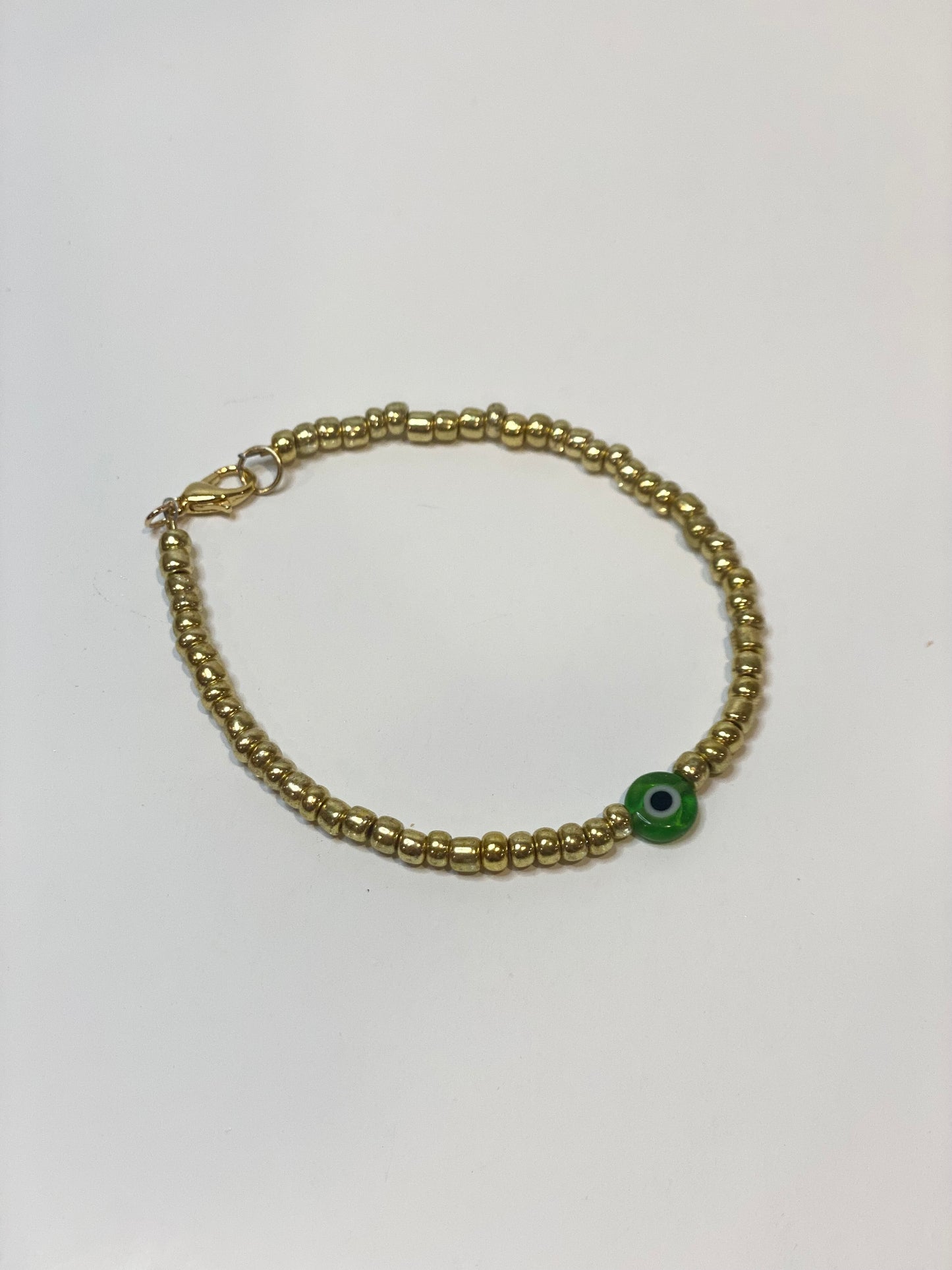 Evil eye bracelet (gold)