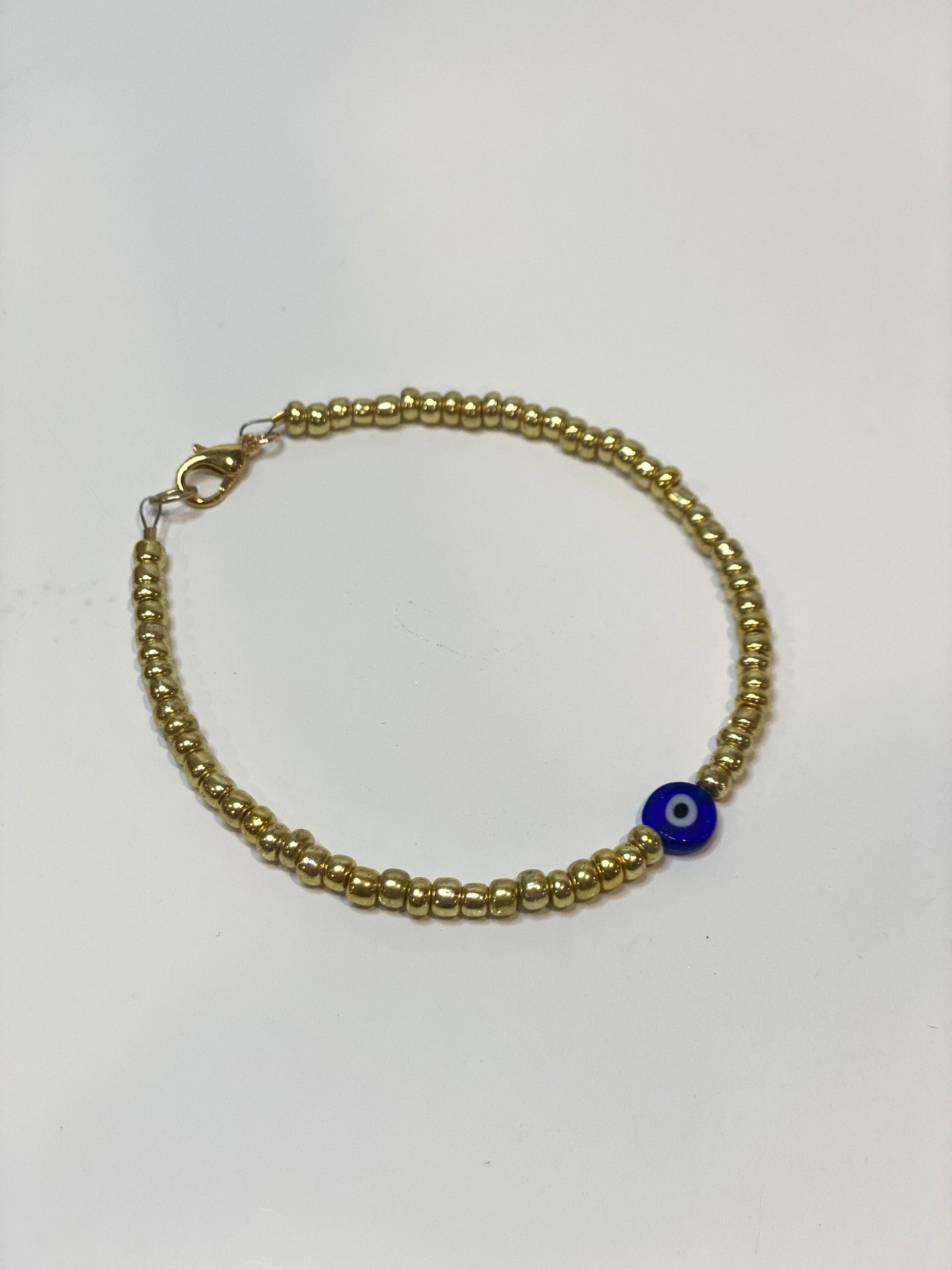 Evil eye bracelet (gold)