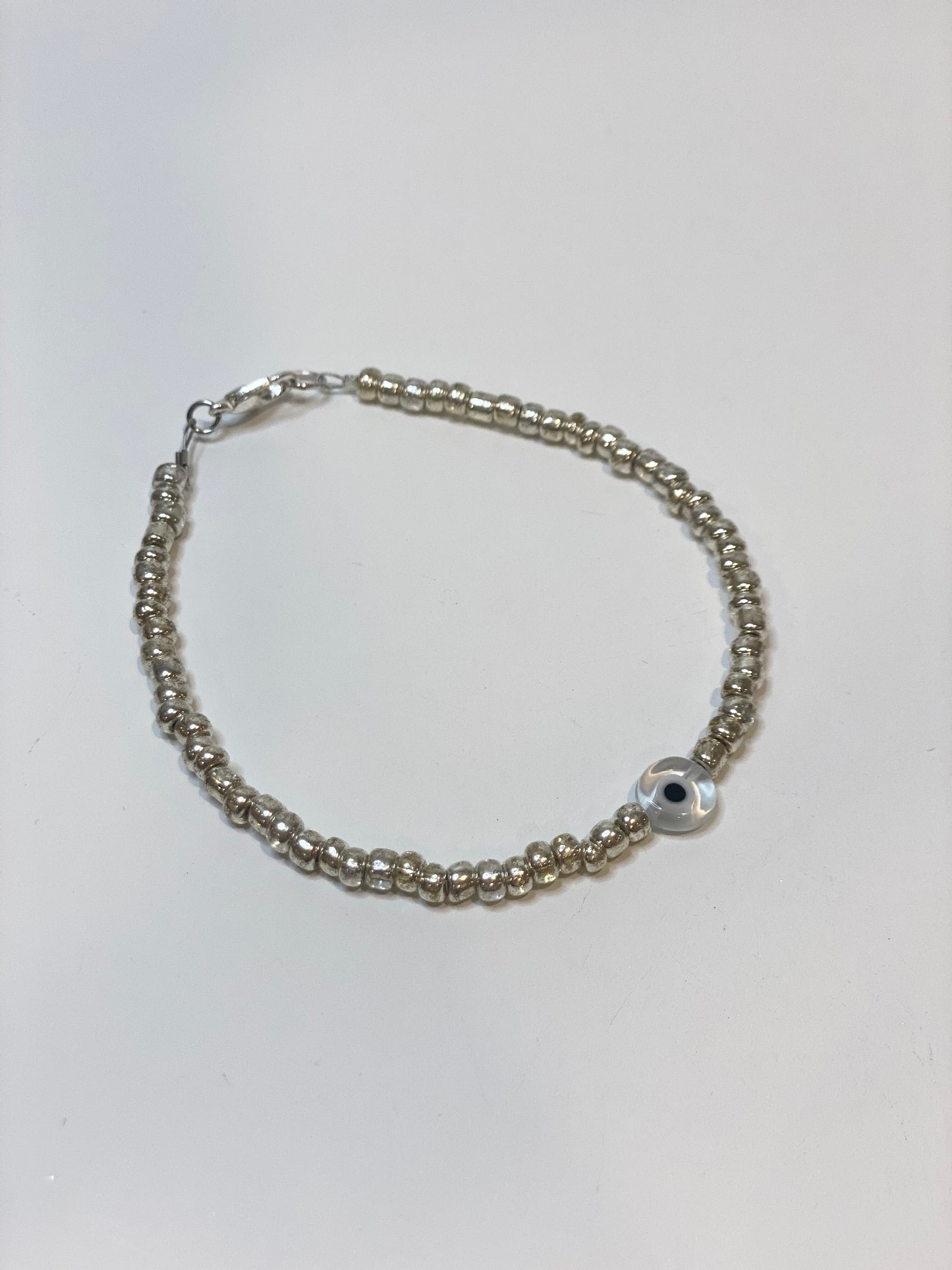 Evil eye bracelet (silver)